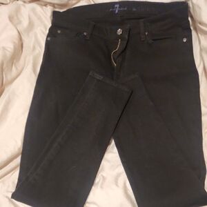 7 For All Mankind Dark Denim Pants